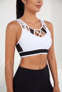 Womens Workout Sports Bra Yoga <b>Top</b> for Fitness Training Running Exercise and Activewear Comfort Wear - Product Image 4