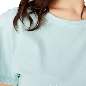 Camiseta extragrande de alta calidad para mujer, Camiseta con estampado personalizado de logotipo de talla grande, estilo informal de ocio, diseño sencillo en blanco para el verano - Product Image 4