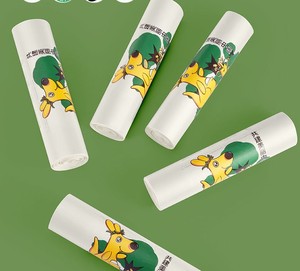 Sacs poubelles en plastique imprimés sur mesure et sacs de courses en forme de T pour la collecte des déchets ménagers et l'emballage de détail - Product Image 2