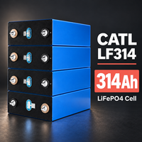 خلايا CATL LF314 بسعة 314 أمبير في الساعة وجهد 3.2 فولت من نوع LiFePO4 متوفرة في المخزون الأوروبي، درجة A مع 8000 دورة للاستخدام في حزم بطاريات تخزين الطاقة المنزلية