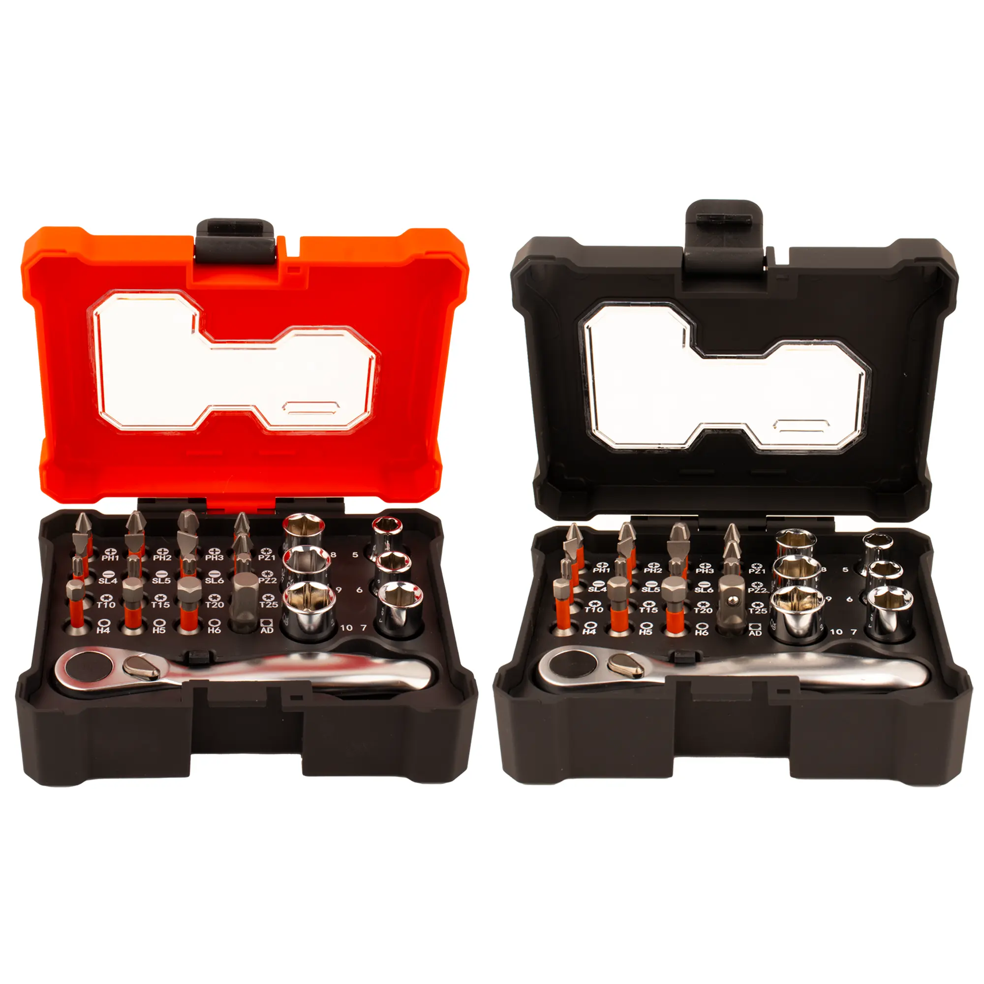 23 in 1 screwdriver bit set Multifunctional compact tool set mini ratchet wrench tools screw driver bit set