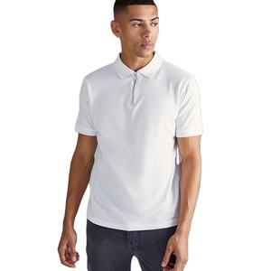 Chemise polo pour homme, design col personnalisé de haute qualité, mode décontractée, vêtements d'été respirants, 100% coton, fermeture éclair 1/4. - Product Image 1
