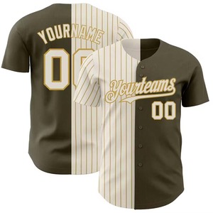 Maillots de baseball de haute qualité pour hommes et jeunes, Los Angeles, vierges, OEM, personnalisés, cousus - Product Image 3