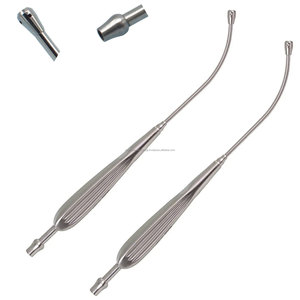 Tubo de Succión ENT de Acero Inoxidable, Aspirador Quirúrgico Manual Reutilizable, Instrumento Médico para Cirugía General, Hospital y Primeros Auxilios - Product Image 1
