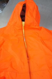 Traje de apicultura de algodón naranja profesional, mono de trabajo ventilado para apicultores, antiestático y transpirable - Product Image 6