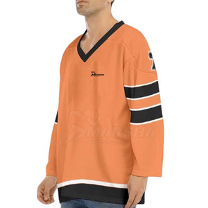 Maillot de hockey sur glace fabriqué au Pakistan, en matériaux de première qualité, best-seller, prix bas, fabrication en usine. - Product Image 5