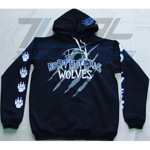 Sweats à capuche personnalisés Hommes Femmes Polyester Coton Polaire Hiver Jogging Formation Taille XL Broderie Sérigraphie Conception de Poche - Product Image 1