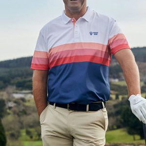 เสื้อเจอร์ซีย์ลำลองสำหรับผู้ชายผ้าถักแขนสั้นผ้าคอตตอน100% แห้งเร็วออกแบบโลโก้ได้ตามต้องการ - Product Image 6