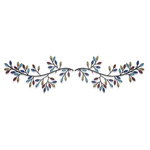 Sculpture murale en métal artisanal multicolore pour décoration de la maison salon dessin chambre à coucher - Product Image 4