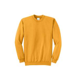 Pull-over décontracté à col en O pour hommes, couleur unie, sweat-shirt à capuche en polaire avec logo imprimé personnalisé, sweat-shirt d'hiver brodé en blanc - Product Image 5