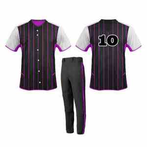 Uniforme de béisbol deportivo personalizado con traje de béisbol de ropa deportiva de estilo único superior - Product Image 5