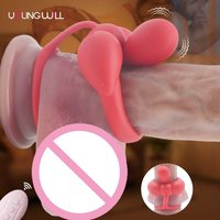 Young Will Kabellose Fernbedienung Vibrator G-Punkt Klitorisstimulator Vaginaler Penisring Sexspielzeug für Mann und Frau