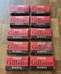 Lames fines Gillette avancées pour hommes, conçues pour un rasage doux pour la peau et une irritation réduite, avec des performances cohérentes - Product Image 1
