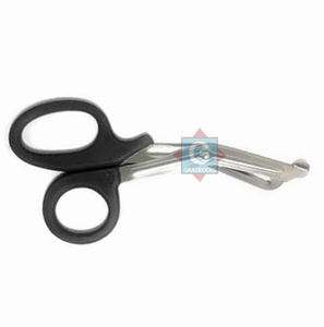 Ciseaux utilitaires EMT de haute qualité en pierre grise, manche en plastique, ciseaux manuels pour infirmières, pour retirer les bandages, certifiés CE, 1 an - Product Image 2