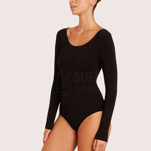 Body de Mujer Ajustado de Algodón y Spandex Elástico, Suave y Cómodo para Uso Diario, Ideal para Invierno y Primavera - Product Image 3