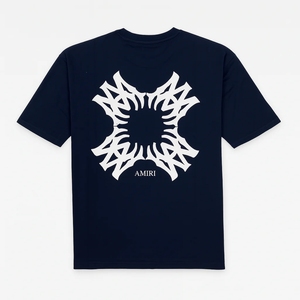 เสื้อยืดผู้ชายขายดี คุณภาพสูง สีตามสั่ง เสื้อผ้าผู้ใหญ่ พร้อมออกแบบโลโก้ด้านหน้าและด้านหลัง เสื้อยืดแบรนด์ - Product Image 5