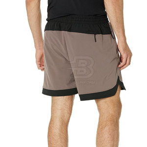 Pantalones Cortos Deportivos para Hombre, Modelo 2025, Más Vendidos, Sólidos, Casuales, de Cintura Media, Secado Rápido, Transpirables, de Poliéster, con Logotipo Personalizado y Cierre con Cordón - Product Image 3