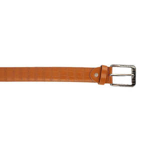 Chase Value <b>Men's</b> Belt-Artificial Leather 44 Inches Light <b>Brown</b> - Product Image 2