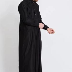 Thobe émirati de luxe, Kandura traditionnelle arabe, vêtement élégant pour homme, Jubba douce et respirante, tenue islamique moderne - Product Image 6