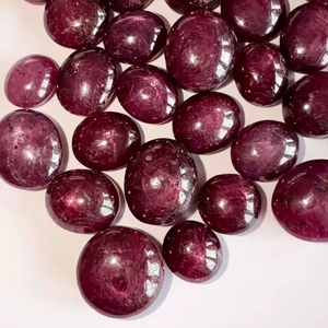 Lote de Piedras Preciosas de Rubí Natural en Forma de Estrella, Tamaño Mixto, 281.90 Quilates, Muy Buena Calidad con Bonito Brillo, Perfecto para Fabricación y Pulido a Precio Económico - Product Image 5