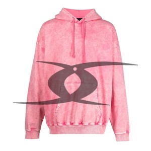 Sweat à capuche thermique pour hommes personnalisé Sun Faded Acid Wash 100% Cotton Solid Pattern Wholesale Manufacturer for Winter - Product Image 1