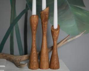 Pour bougeoir en bois bougeoir pour décoration de la maison meilleure vente bougeoir par Antique Creations - Product Image 3