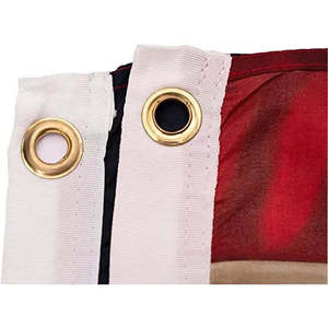 Lot de 2 drapeaux américains vintage - Drapeaux américains teintés au thé - 3x5 pieds, style rustique ancien, pour extérieur et intérieur - Product Image 2