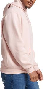 Sweat à capuche en coton élégant pour homme avec doublure en polaire douce, matière polaire, coupe décontractée - Product Image 2