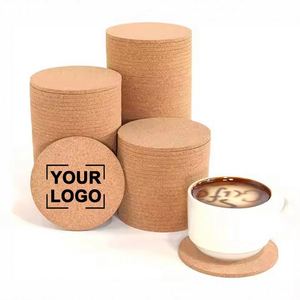 Cjx654 Cup Mat With Print Drink Coasters Eco Friendly Cork Logo Round Blanks Sublimation Coaster - Product Image 1