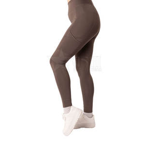 Pantalon équestre pour femmes de haute qualité doux et respirant Leggings d'équitation pour la vente en gros - Product Image 5