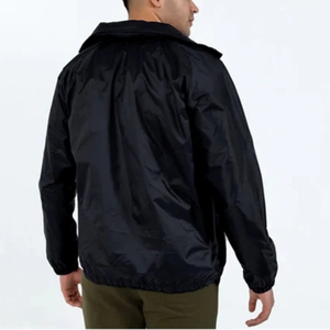 Veste coupe-vent pour homme Nestrue Sports, grande taille, imperméable, respirante, fermeture éclair, vêtements d'extérieur pour l'été, logo personnalisé, service OEM - Product Image 4