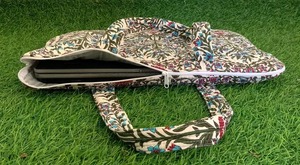 Wholesaler Cotton Quilted <b>Laptop</b> Bag 15 Inch Travel Bag Case With Zipper 13 Inch Sleeve Handmade Women Quilted Cotton <b>Pouch</b> Bags - Product Image 2