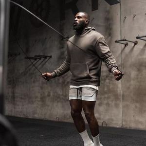 Sweats à capuche personnalisés pour hommes 2025 nouveauté hiver impression Logo surdimensionné hommes pull Gym muscle fit sweats à capuche sport sweats - Product Image 2