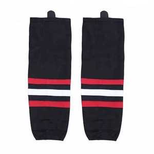 Calcetines antibacterianos desodorizantes de alta calidad, medias personalizadas de Color rosa, 100 poliéster, para Hockey sobre hielo, venta al por mayor - Product Image 1