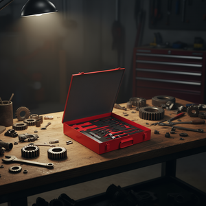 Usag Assortment with Expansion Gear <b>Pullers</b> 7pcs in Sheet Steel Case - Product Image 3