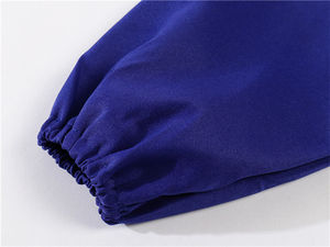 เสื้อกาวน์แพทย์ผ้าฝ้ายทวิลคุณภาพสูง ตรวจจับการสัมผัสของเข็ม ตัดเย็บไร้รอยต่อ แขนยาว สำหรับใช้ในโรงพยาบาล เหมาะสำหรับทุกเพศ สามารถสั่งทำได้ - Product Image 4