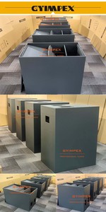 ลำโพงซับวูฟเฟอร์ขนาด 21 นิ้ว ผลิตในจีน กันน้ำ รองรับเสียงความถี่ต่ำ ใช้ได้ทั้งแบบแอคทีฟและแพสซีฟ ดีไซน์กล่องพร้อมซาวด์บาร์ - Product Image 6