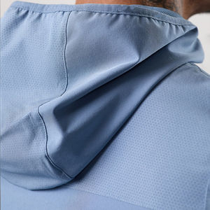 Chándal con capucha personalizado, pantalones de entrenamiento de alta elasticidad Premium y chaqueta con capucha, conjunto de chándal tejido para hombre - Product Image 4