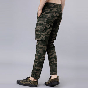 Vente en gros de pantalons cargo pour hommes avec plusieurs poches pour l'entraînement et l'utilisation décontractée meilleure vente de haute qualité de pantalons cargo - Product Image 3