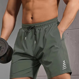 2024 calidad superior elegante ajuste malla corto Casual desgaste bolsillo hombres corto venta completa calidad precio pantalones cortos hombres - Product Image 1