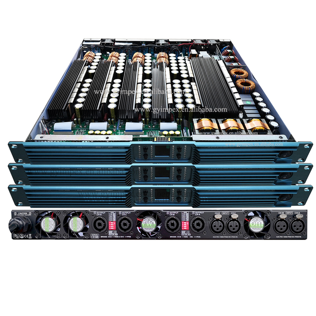 9000 Watt Stable 2ohm 4500 Watts Touring Grade 90v-260v 50hz 60hz High Performance Touring 4 Channel Digital Power Amplifier