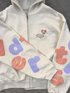 Chándal de invierno para hombre, ropa cómoda de algodón suave para exteriores, patrón sólido, logotipo transpirable, conjunto de chándal apilado con estampado - Product Image 4