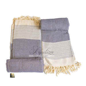 Toalla de playa con textura Premium Waffle Weave, diseño ligero con superficie suave y transpirable, tendencia superior resistente a la arena - Product Image 5