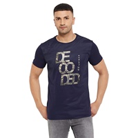 T-shirt à manches courtes pour homme, motif circuit imprimé, col rond, coupe classique, décontracté, en jersey de coton tricoté, numérique, anti-plis, léger