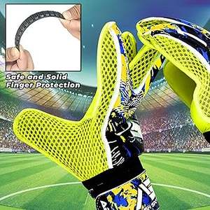 ถุงมือผู้รักษาประตูหนังพรีเมี่ยมปรับแต่งได้ - Product Image 6