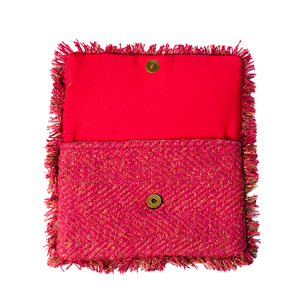 Bolso de mano con cuentas para mujer recién llegado, sobre de moda para mujer, bolso de mano de playa de verano de yute 100% Natural hecho a mano de India - Product Image 6