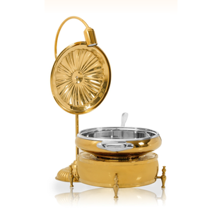 Chauffe-plat de service pour mariage ensemble buffet en argent au design unique pour hôtels et restaurants traiteur plats de chauffe-plats usagés - Product Image 6