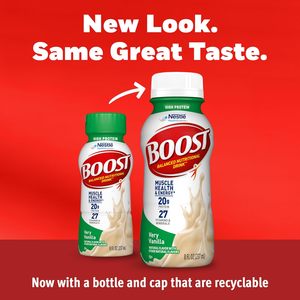 BOOST High <b>Protein</b> Balanced Nutritional Drink, Very Vanilla, 8 FL OZ (Pack of 6) - Product Image 3