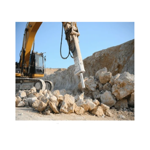 Industrial Excavator <b>Hydraulic</b> <b>Breaker</b> with Engine Pump & Bearing-Heavy Duty Demolition Attachment for Agriculture Earth Moving - Product Image 3
