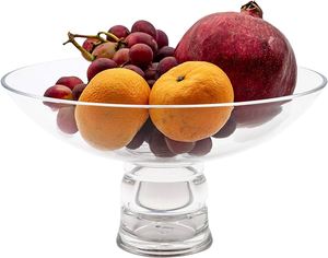 Elegante cuenco para servir para restaurantes de Hotel en casa, vajilla de mesa, Color transparente, frutas, aperitivos y Chocolate, cuenco acrílico para servir - Product Image 4